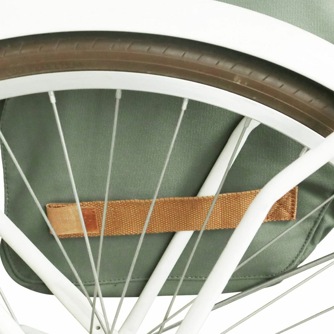 【色: クラシックグリーン】Tourbon 自転車 バイク サドル 複数の仕切り