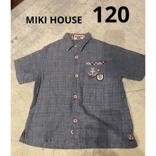 ミキハウス(mikihouse)のミキハウス　MIKIHOUSE  シャツ　トップス　120(Tシャツ/カットソー)