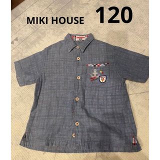 ミキハウス(mikihouse)のミキハウス　MIKIHOUSE  シャツ　トップス　120(Tシャツ/カットソー)