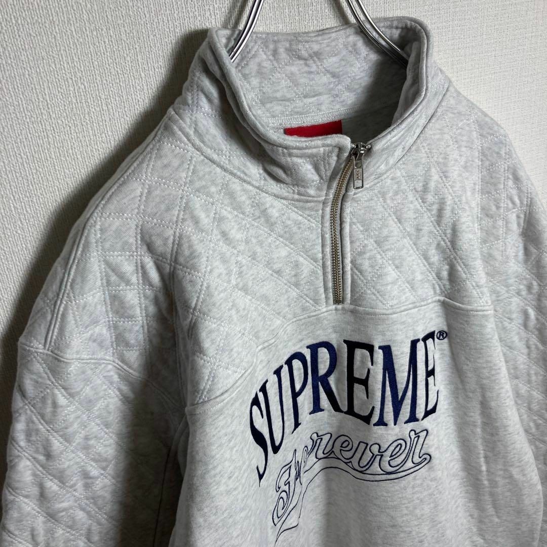 Supreme シュプリーム ビック 刺繍ロゴ入り スウェット-