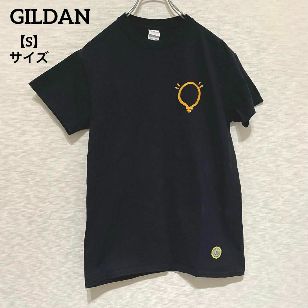 K463 GILDAN ギルダン 半袖 プリント Tシャツ 黒 Sサイズ レディースのトップス(Tシャツ(半袖/袖なし))の商品写真