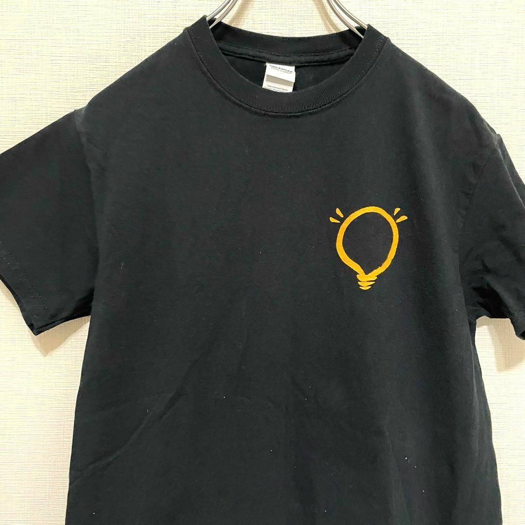 K463 GILDAN ギルダン 半袖 プリント Tシャツ 黒 Sサイズ レディースのトップス(Tシャツ(半袖/袖なし))の商品写真