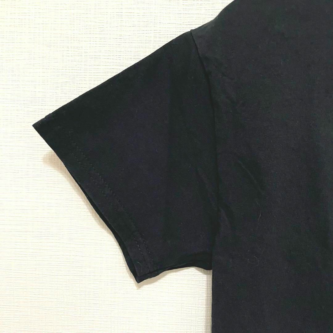 K463 GILDAN ギルダン 半袖 プリント Tシャツ 黒 Sサイズ レディースのトップス(Tシャツ(半袖/袖なし))の商品写真