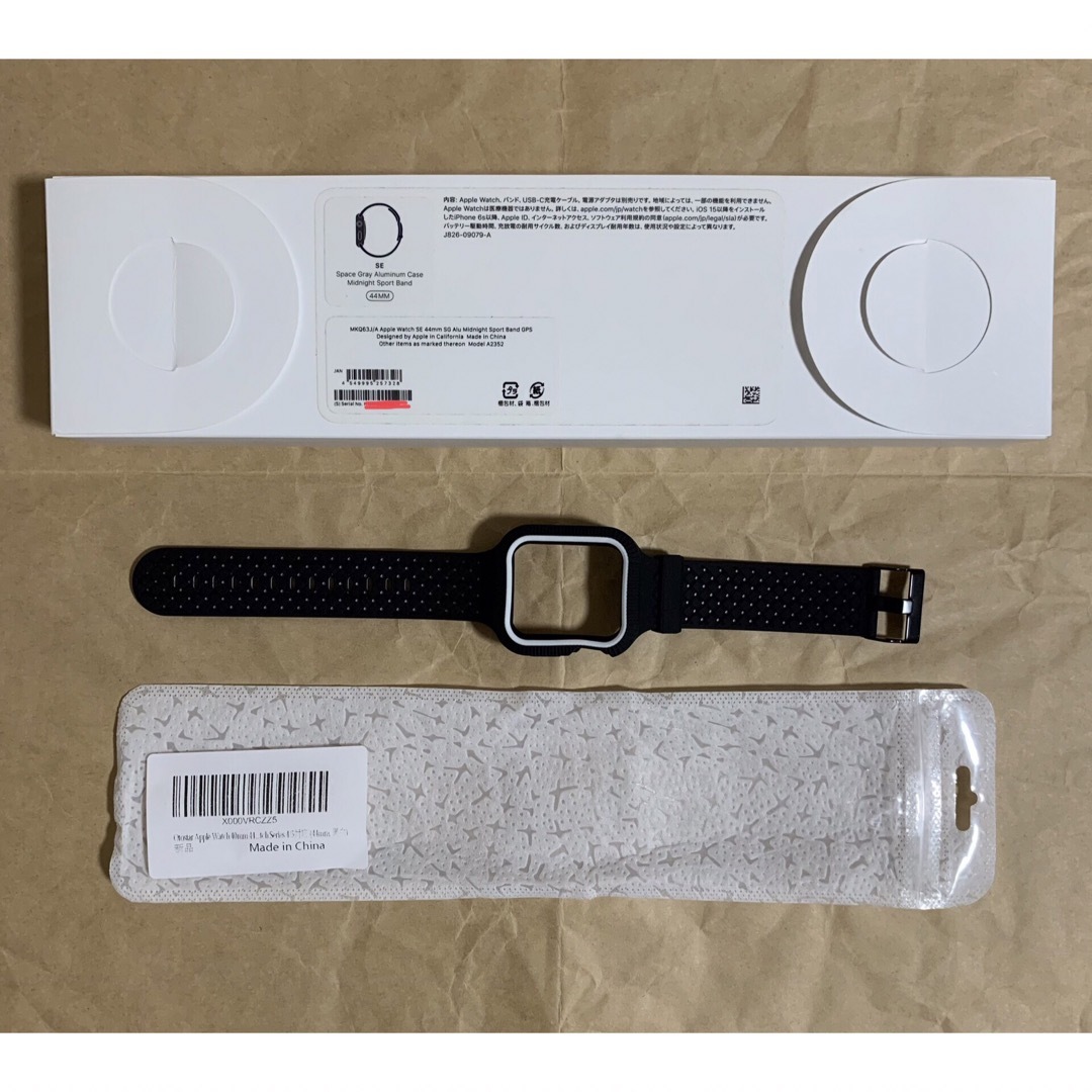 Apple(アップル)のアップルケア+2024★アップルウォッチ Apple Watch SE44mm スマホ/家電/カメラのスマートフォン/携帯電話(その他)の商品写真