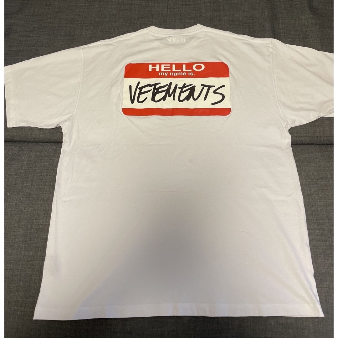 VETEMENTS ヴェトモン MY NAME ISVETEMENTS 白 - www