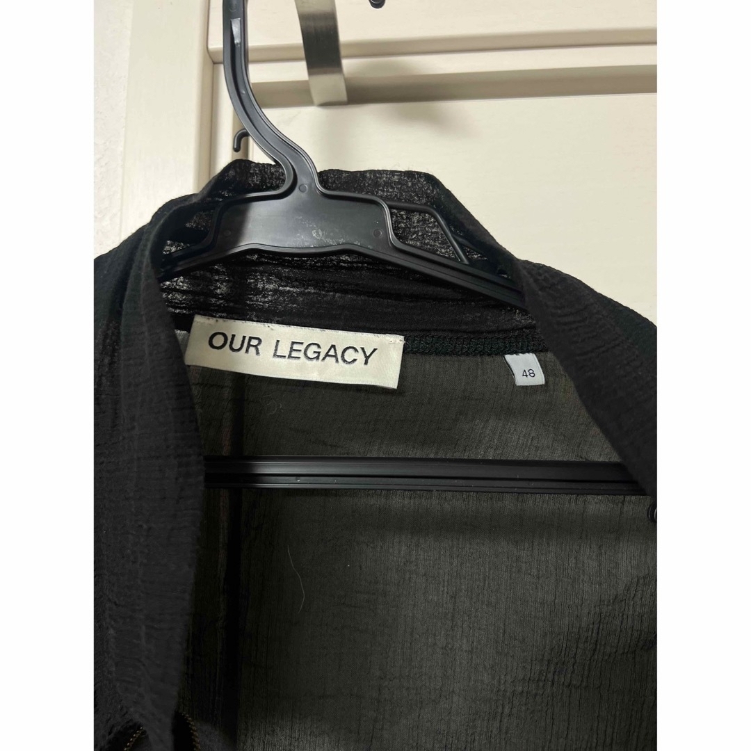 Acne Studios(アクネストゥディオズ)のour legacy shrunken fullzip polo サイズ48 メンズのトップス(シャツ)の商品写真