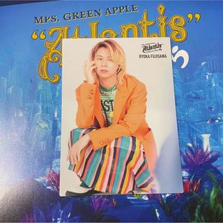 ユニバーサルエンターテインメント(UNIVERSAL ENTERTAINMENT)の【037】Mrs. GREEN APPLE 藤澤涼架 フォトカード フォトカ(ミュージシャン)