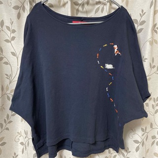 グラニフ(Design Tshirts Store graniph)のgraniph(グラニフ)  ドルマンスリーブTシャツ ネコ (Tシャツ(半袖/袖なし))