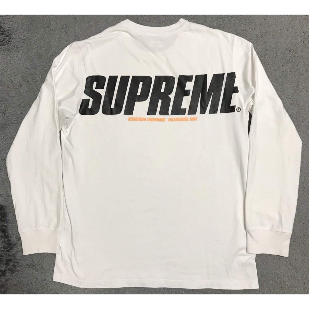 63cm状態supreme バックプリントロングtシャツ