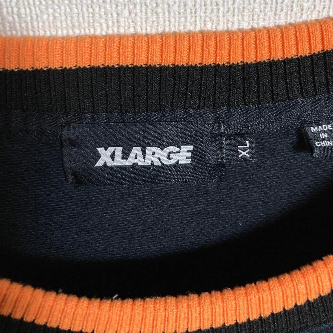 XLARGE - 【希少XLサイズ】エクストララージ ビッグ刺繍ロゴ バイ