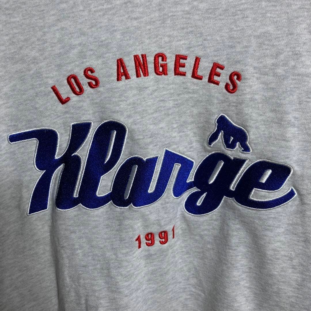 希少ビッグサイズ！エクストララージ　ハーフジップスウェット　XLARGE XL