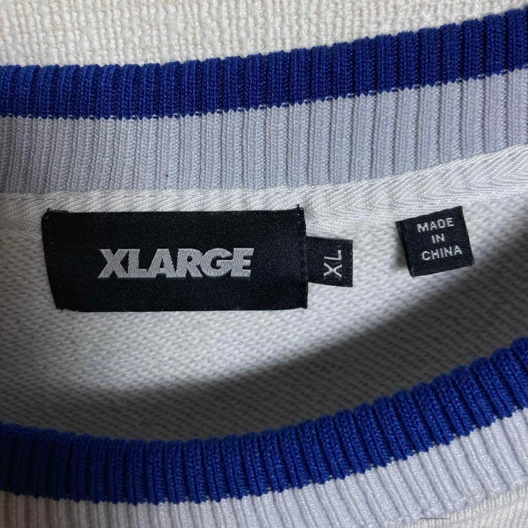 XLARGE - 【希少XLサイズ】エクストララージ ビッグ刺繍ロゴ バイ