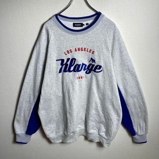 XLARGE - 【希少XLサイズ】エクストララージ ビッグ刺繍ロゴ バイ ...