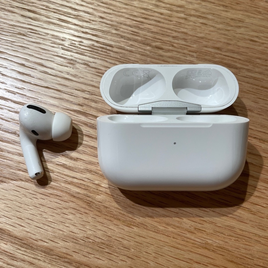 Apple - Air Pods pro 本体 左耳 純正ケーブル 箱付き ケース ifaceの