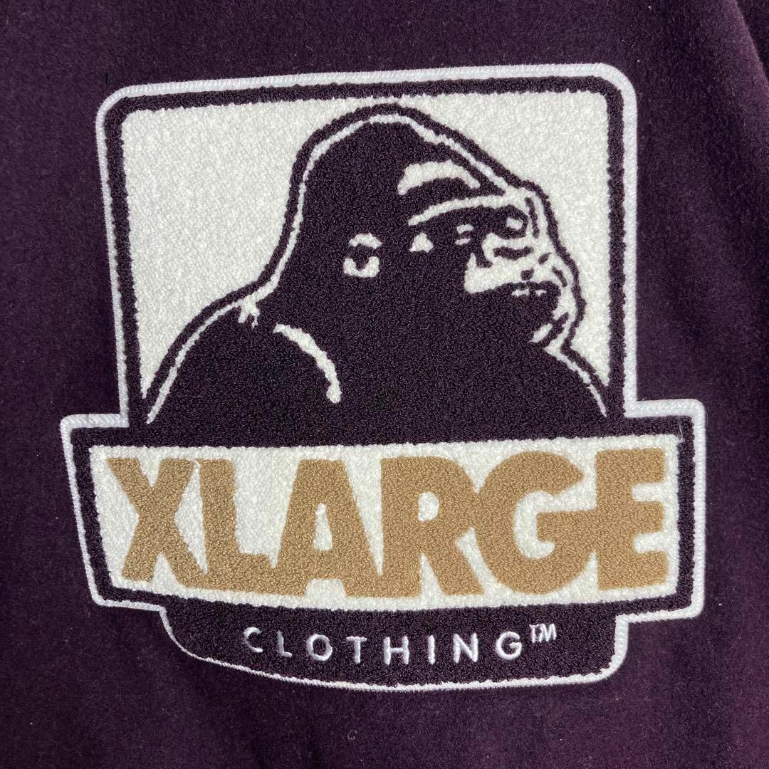 XLARGE - 【希少XLサイズ】エクストララージ スタジャン 袖切り替え