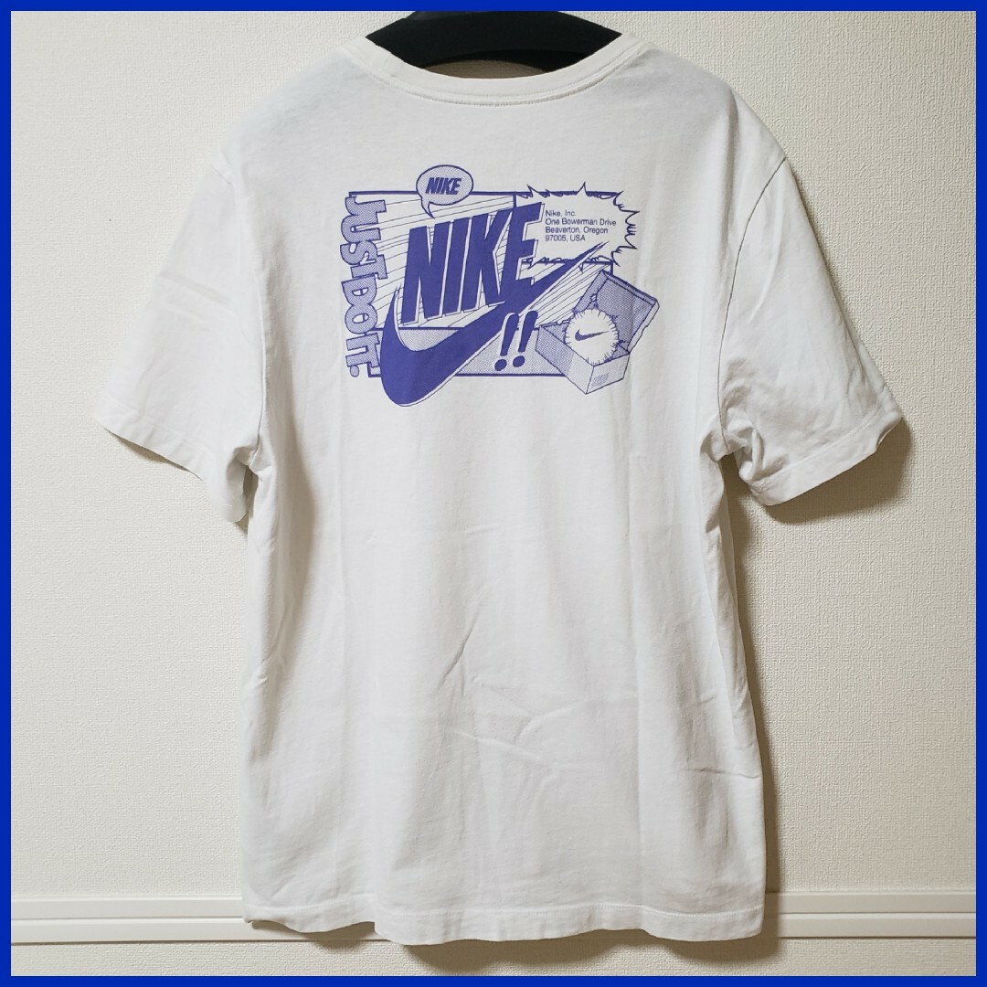 00年代 BIG DOGS NIKE ナイキ パロディ バックプリント プリントTシャツ メンズXXL /eaa349445