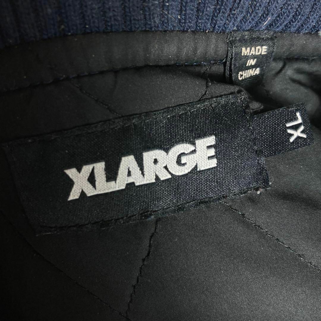 XLARGE - 【希少XLサイズ】エクストララージ スタジャン 袖切り替え