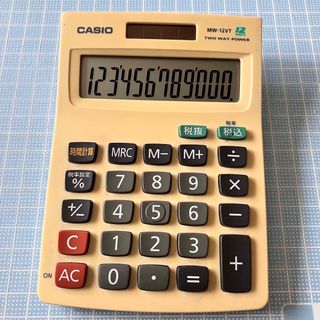 カシオ(CASIO)のCASIO MW-12VT 計算機(オフィス用品一般)