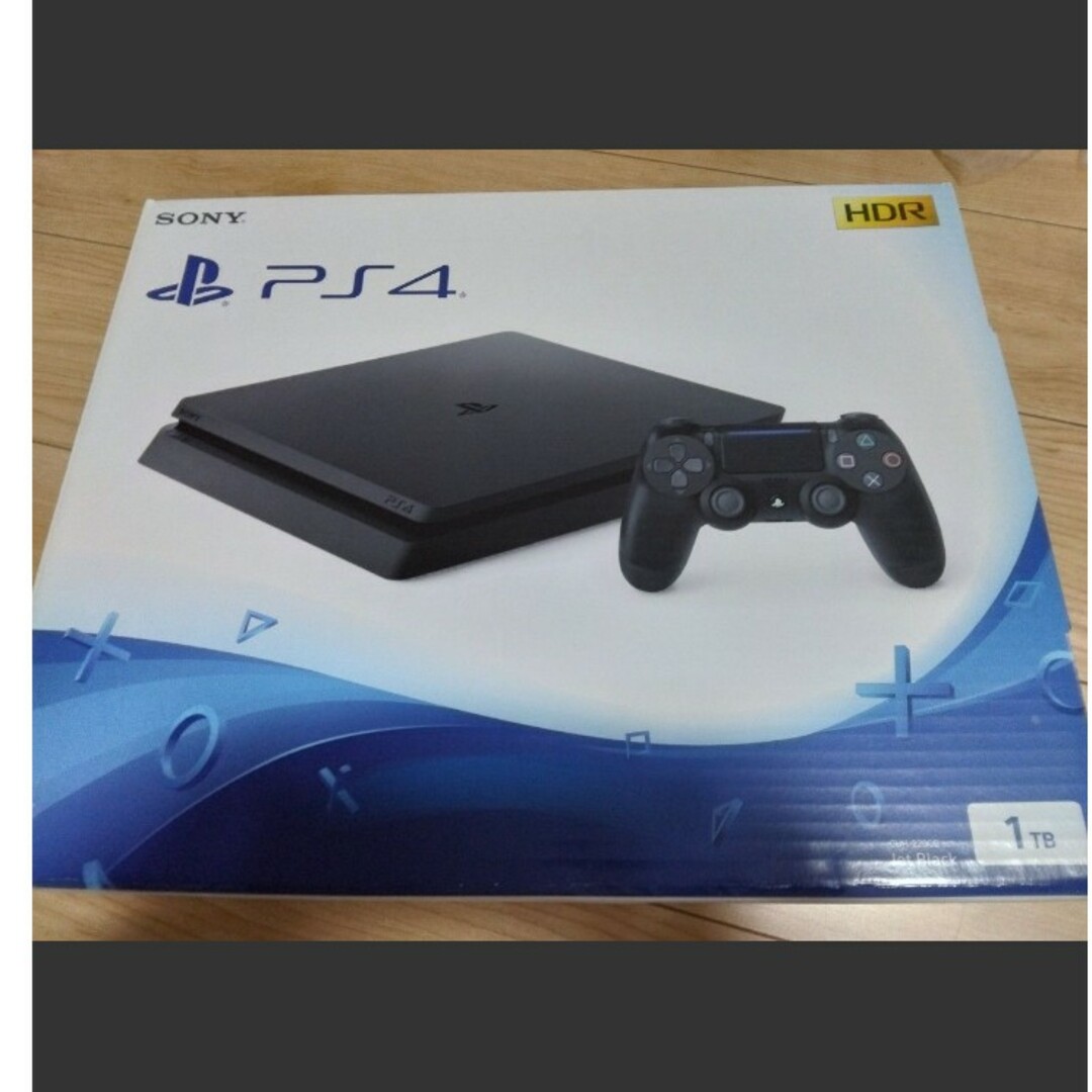 最終値下済 PS4 CUH-2100B 1T ジェットブラック コントローラー付13000