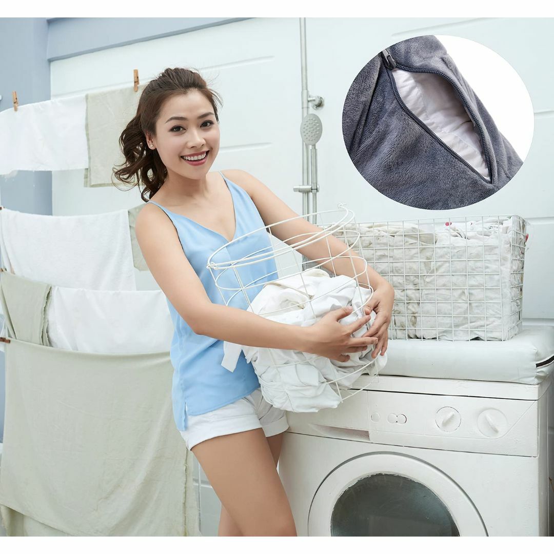 CANBYGO クッション 背もたれ せもたれクッションベッドの上 ベッド クッ 4
