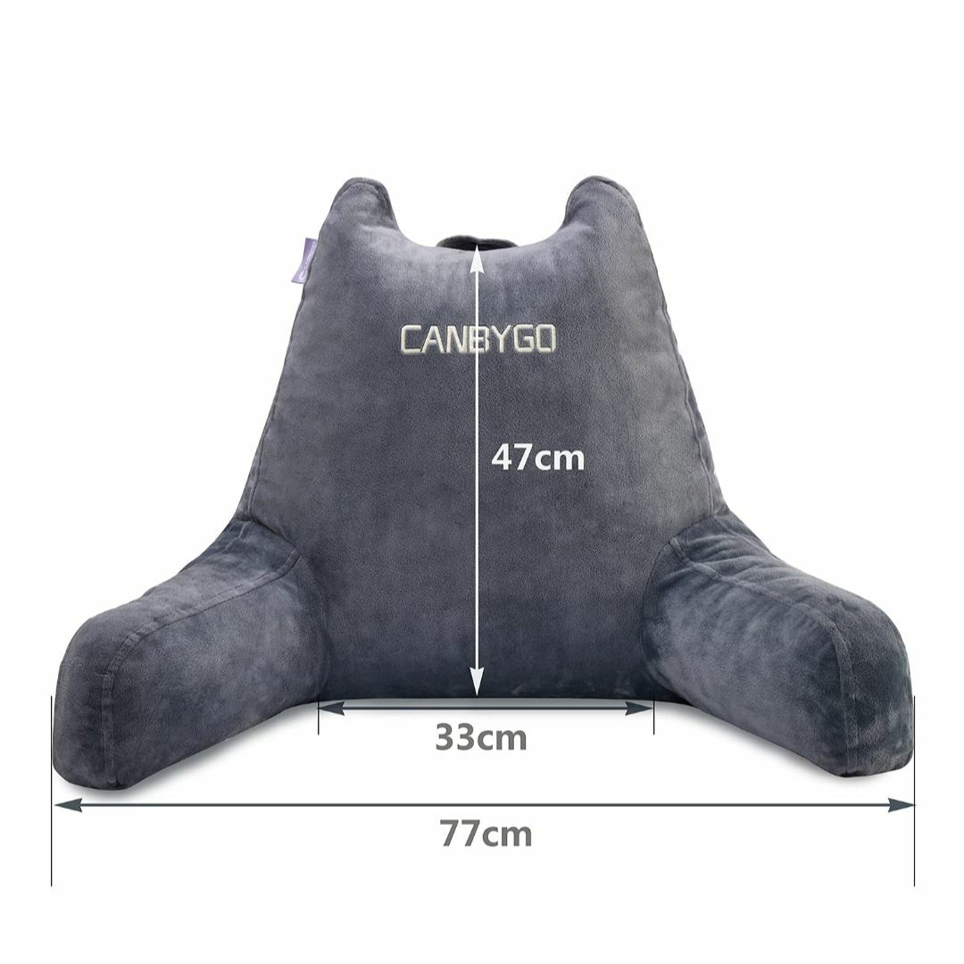 CANBYGO クッション 背もたれ せもたれクッションベッドの上 ベッド クッ 5