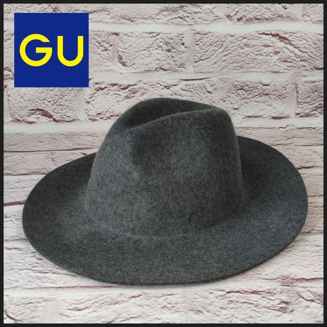 GU(ジーユー)のGU　ジーユー　中折れハット　おしゃれ帽子　メンズ　レディース レディースの帽子(ハット)の商品写真