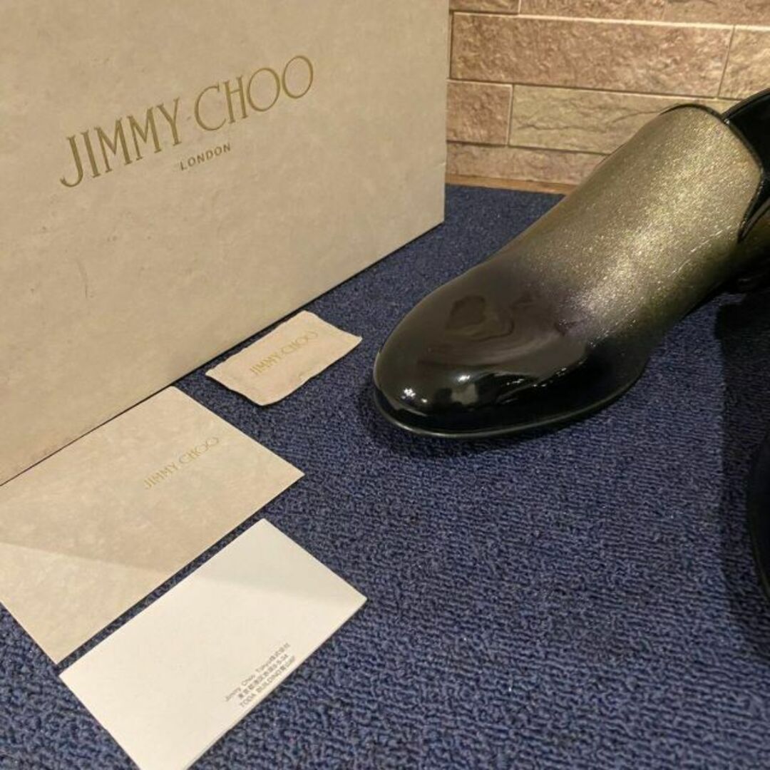 JIMMY CHOO - 箱付き 美品 JIMMY CHOO ジミーチュウ シューズ 高級