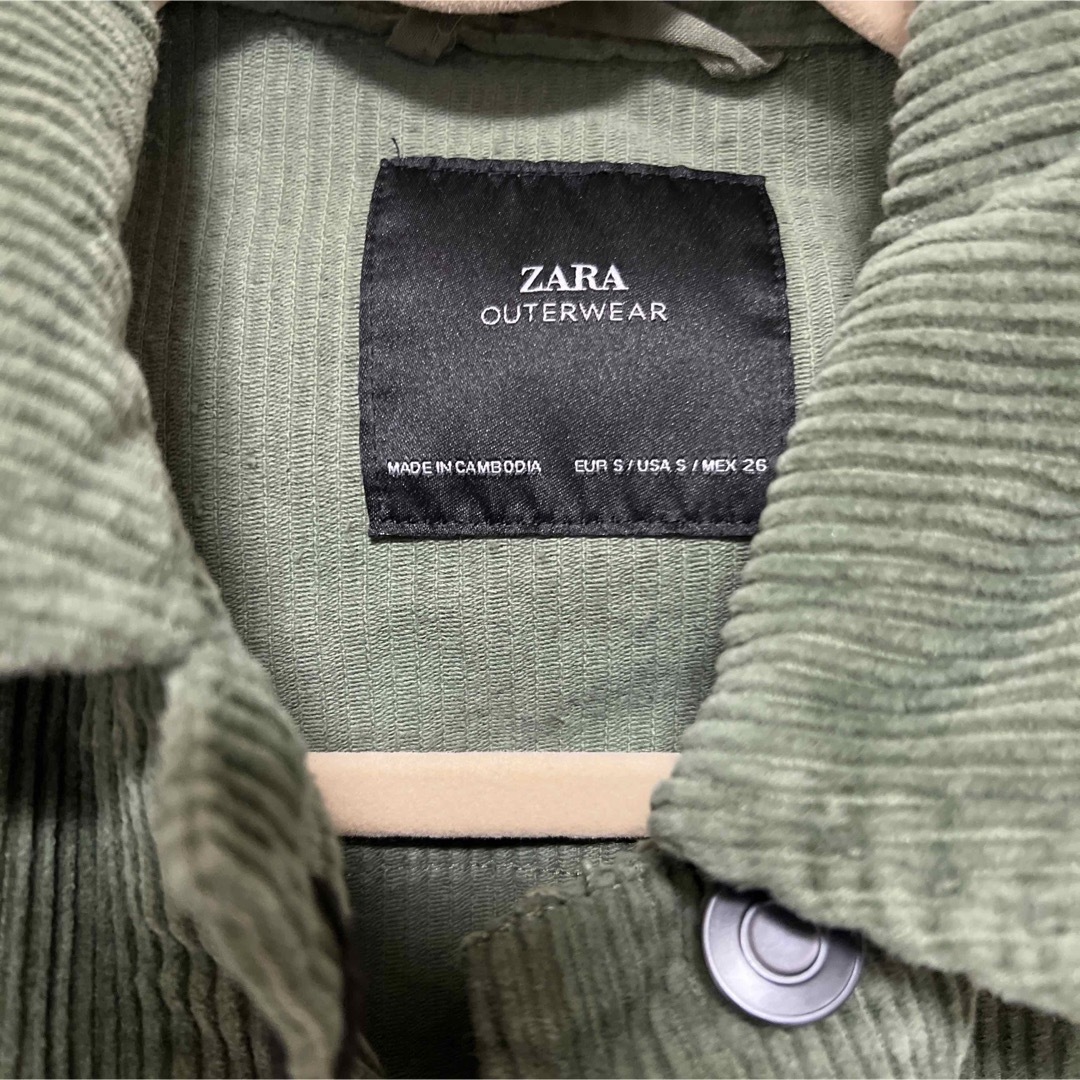 ZARA(ザラ)のZARA  コーデュロイジャケット レディースのジャケット/アウター(Gジャン/デニムジャケット)の商品写真