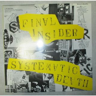 システマティック・デス　Final Insider　LP　レコード