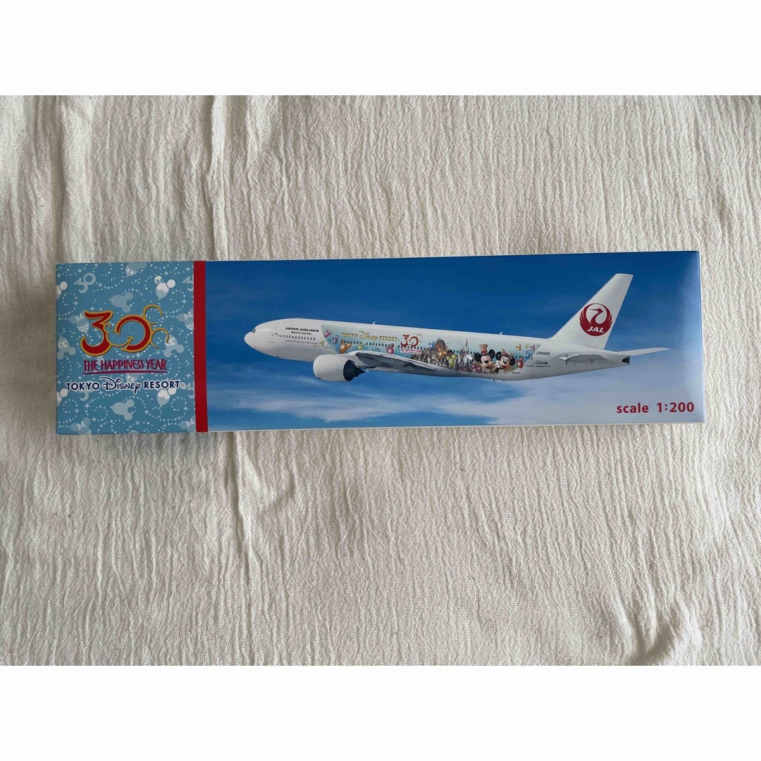 東京ディズニーランド 30周年 JAL ハピネスエクスプレス 飛行機