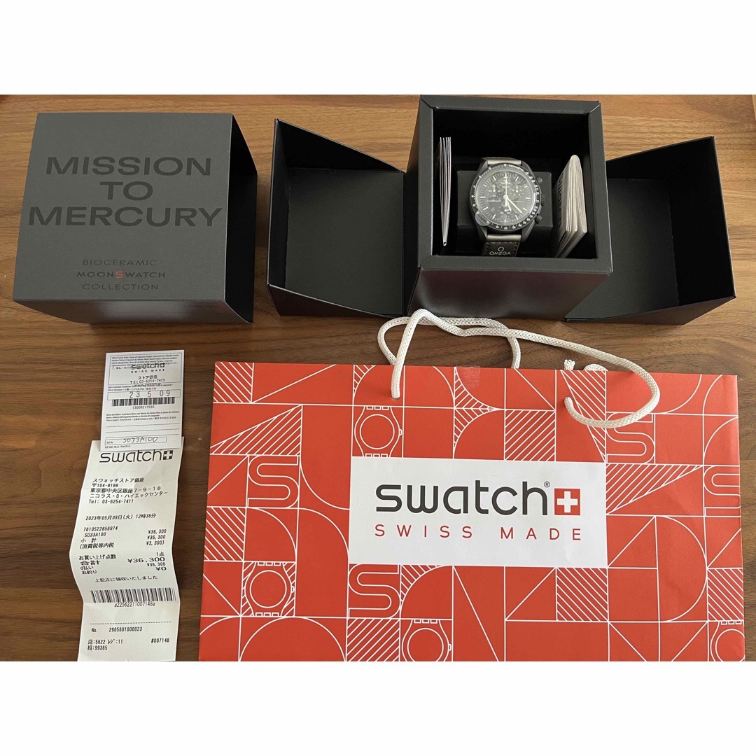 Swatch OMEGA mercury スウォッチオメガ　2023年9月購入