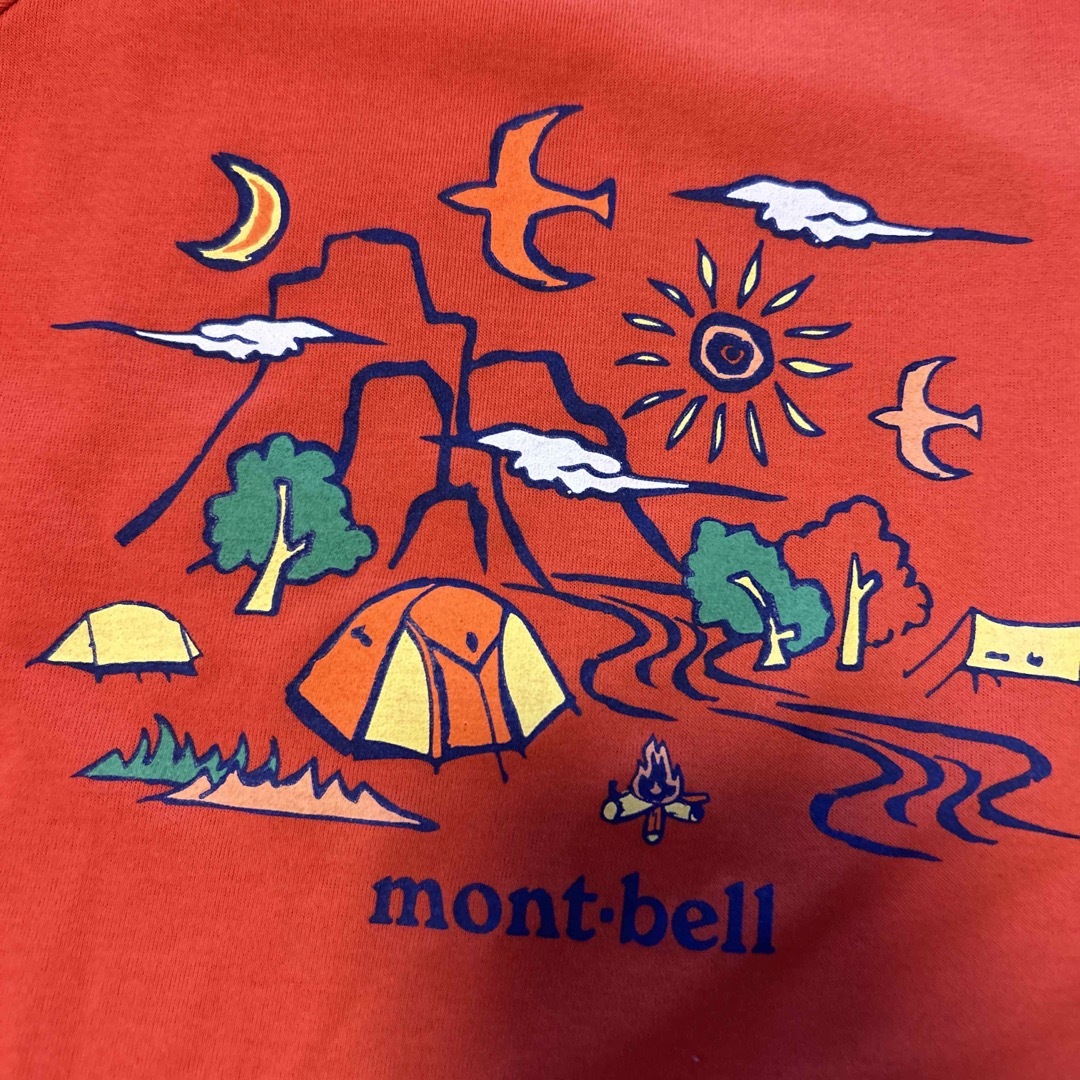 mont bell(モンベル)のモンベル　長袖　薄手 キッズ/ベビー/マタニティのキッズ服男の子用(90cm~)(Tシャツ/カットソー)の商品写真