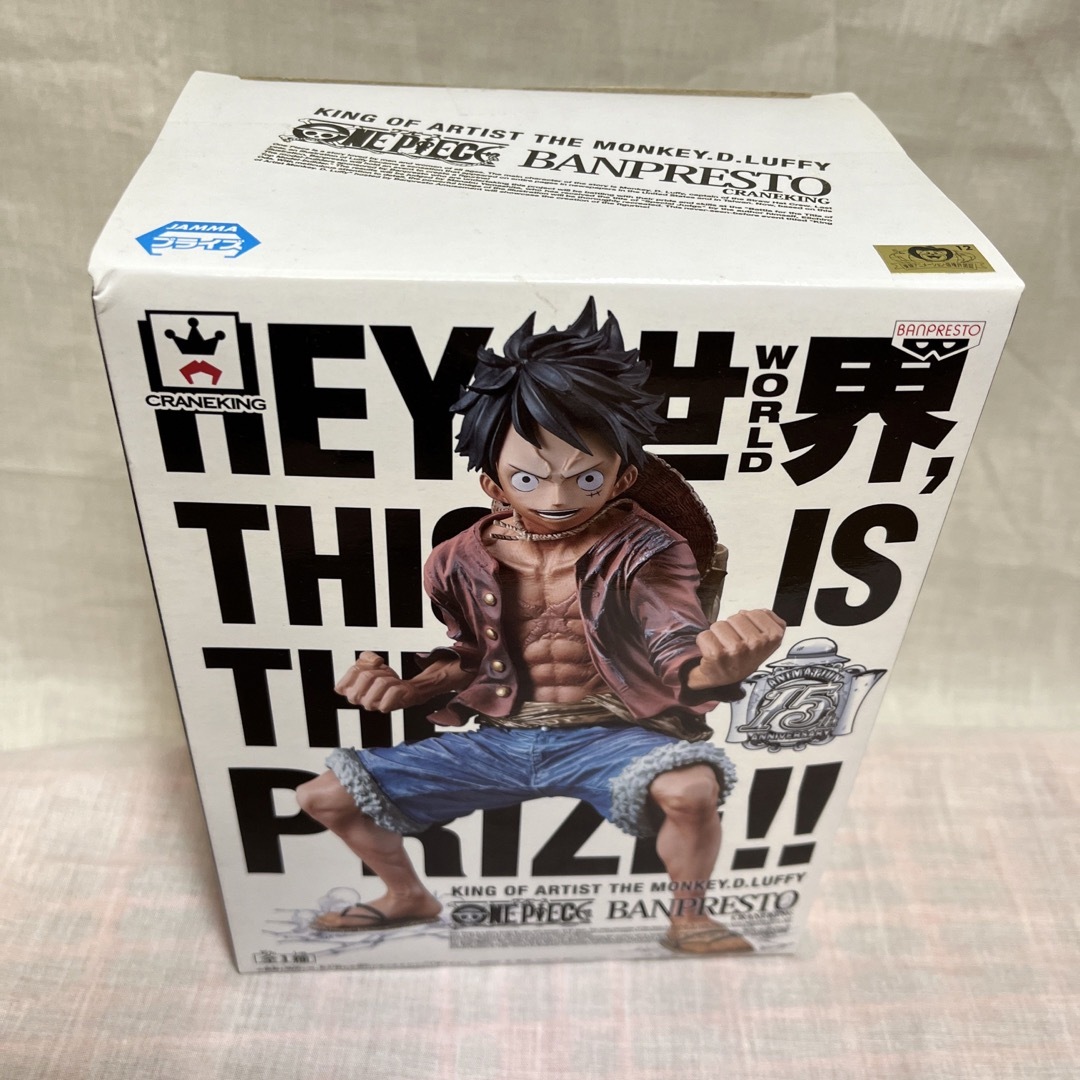 ONE PIECE(ワンピース)の未開封　KING OF ARTIST THE MONKEY D LUFFY ハンドメイドのおもちゃ(フィギュア)の商品写真