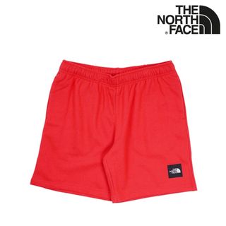 ザノースフェイス(THE NORTH FACE)の新品未使用 ノースフェイス ボックスロゴ スウェットショーツ オレンジM USA(ショートパンツ)