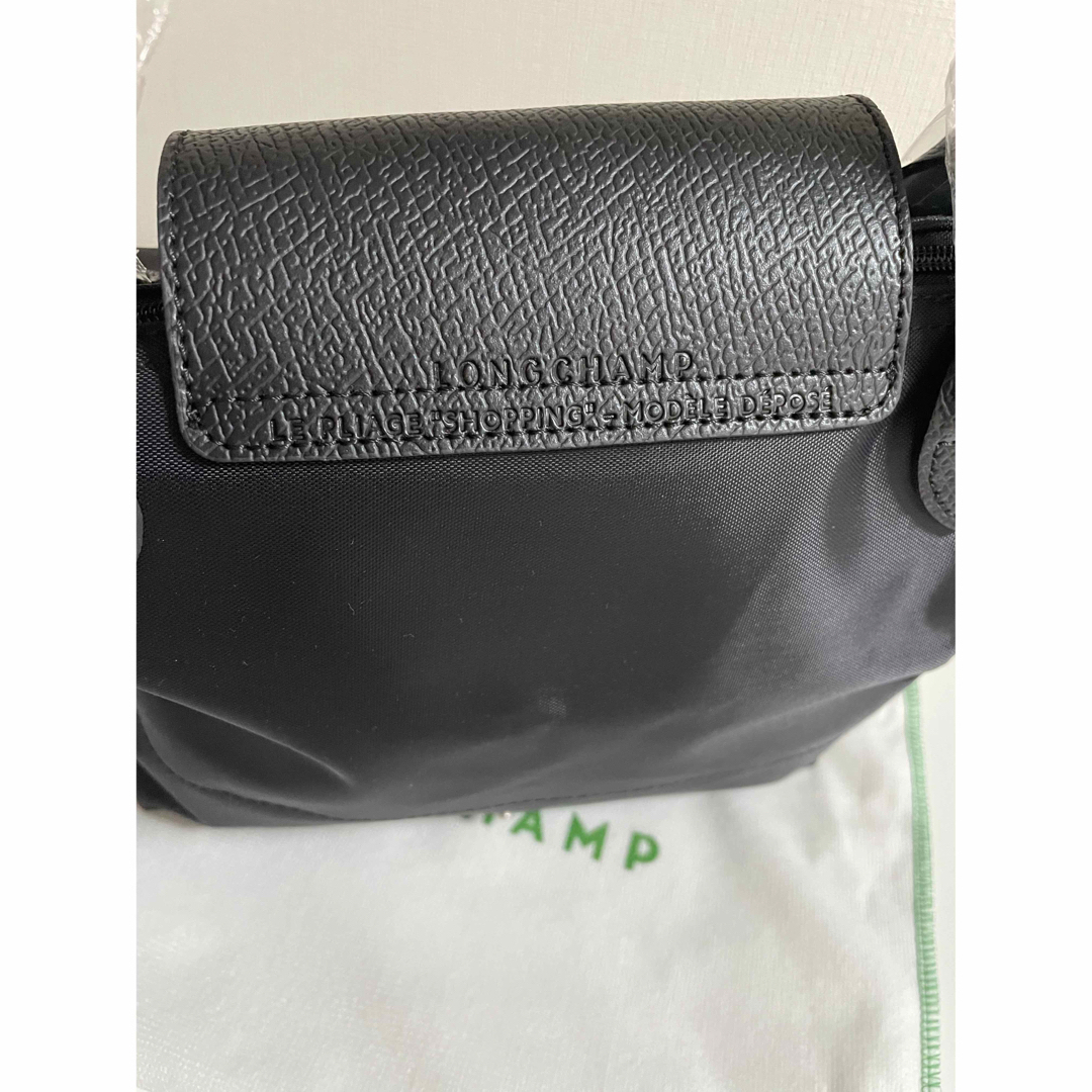 LONGCHAMP(ロンシャン)のLONGCHAMPロンシャンルプリアージュ　S 折り畳みトートバッグ　ブラック レディースのバッグ(ハンドバッグ)の商品写真