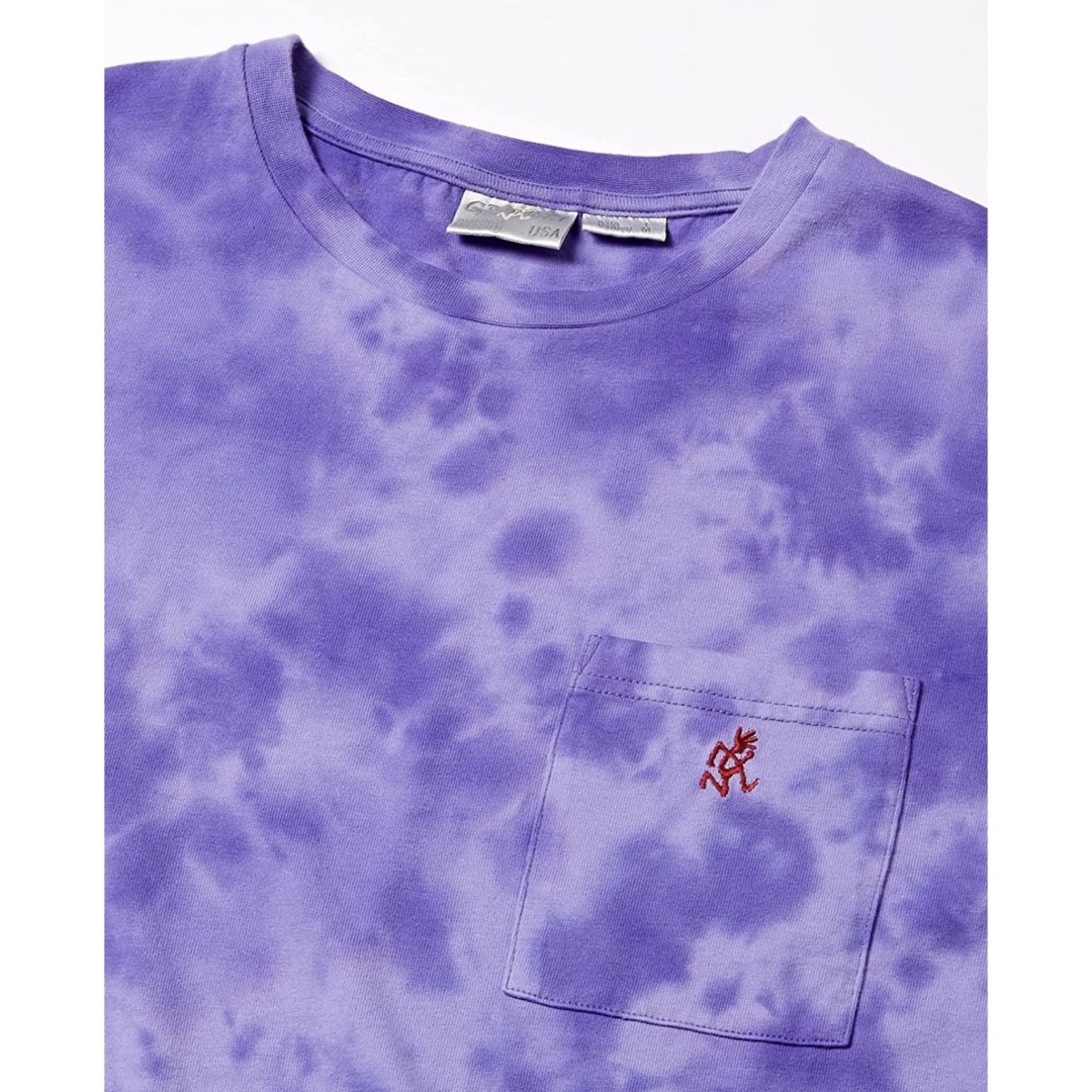 GRAMICCI(グラミチ)の新品タグ付き　GRAMICCI TIE DYE ONE POINT TEE⓪ メンズのトップス(Tシャツ/カットソー(半袖/袖なし))の商品写真