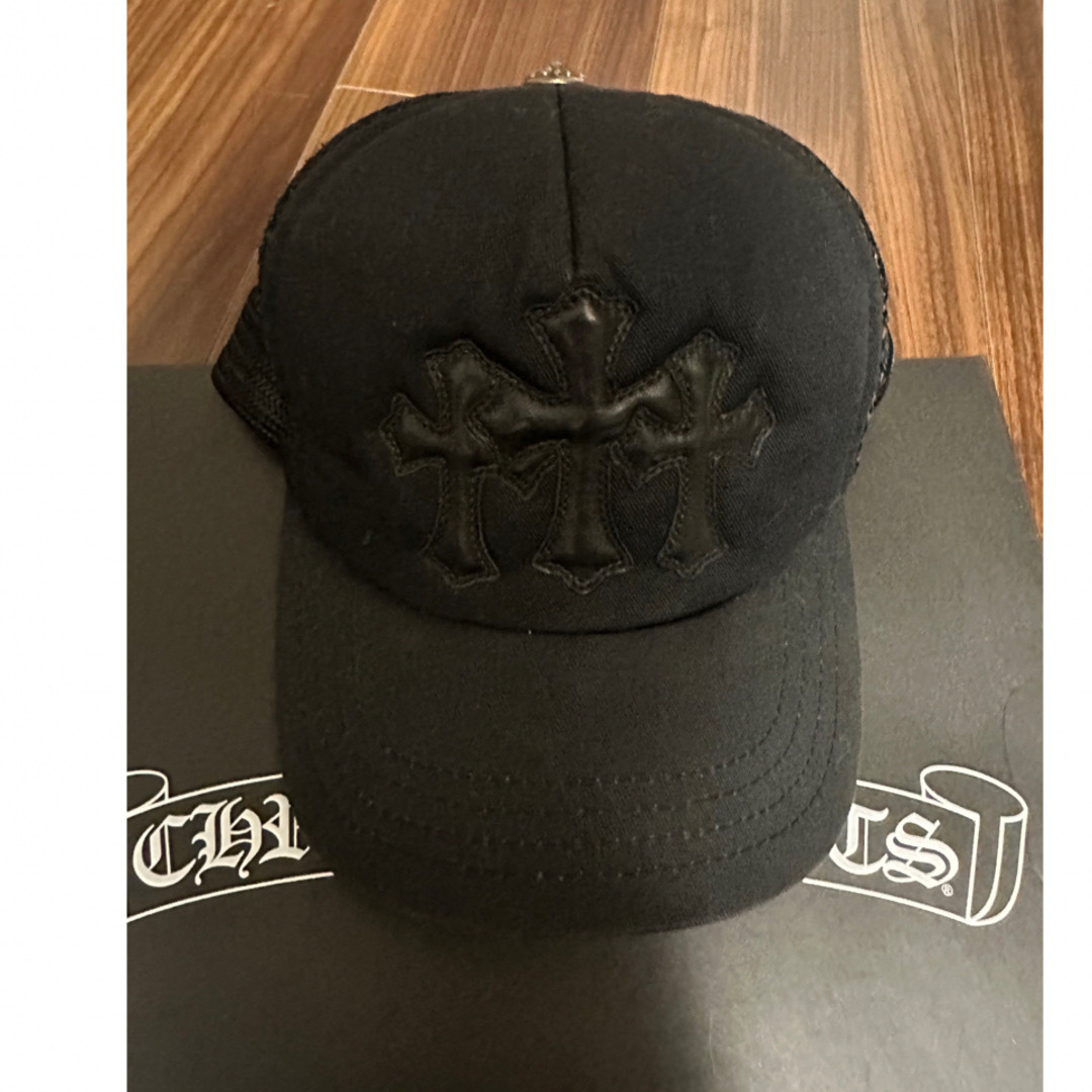 Chrome Hearts - クロムハーツ キャップ クロスレザーパッチの+