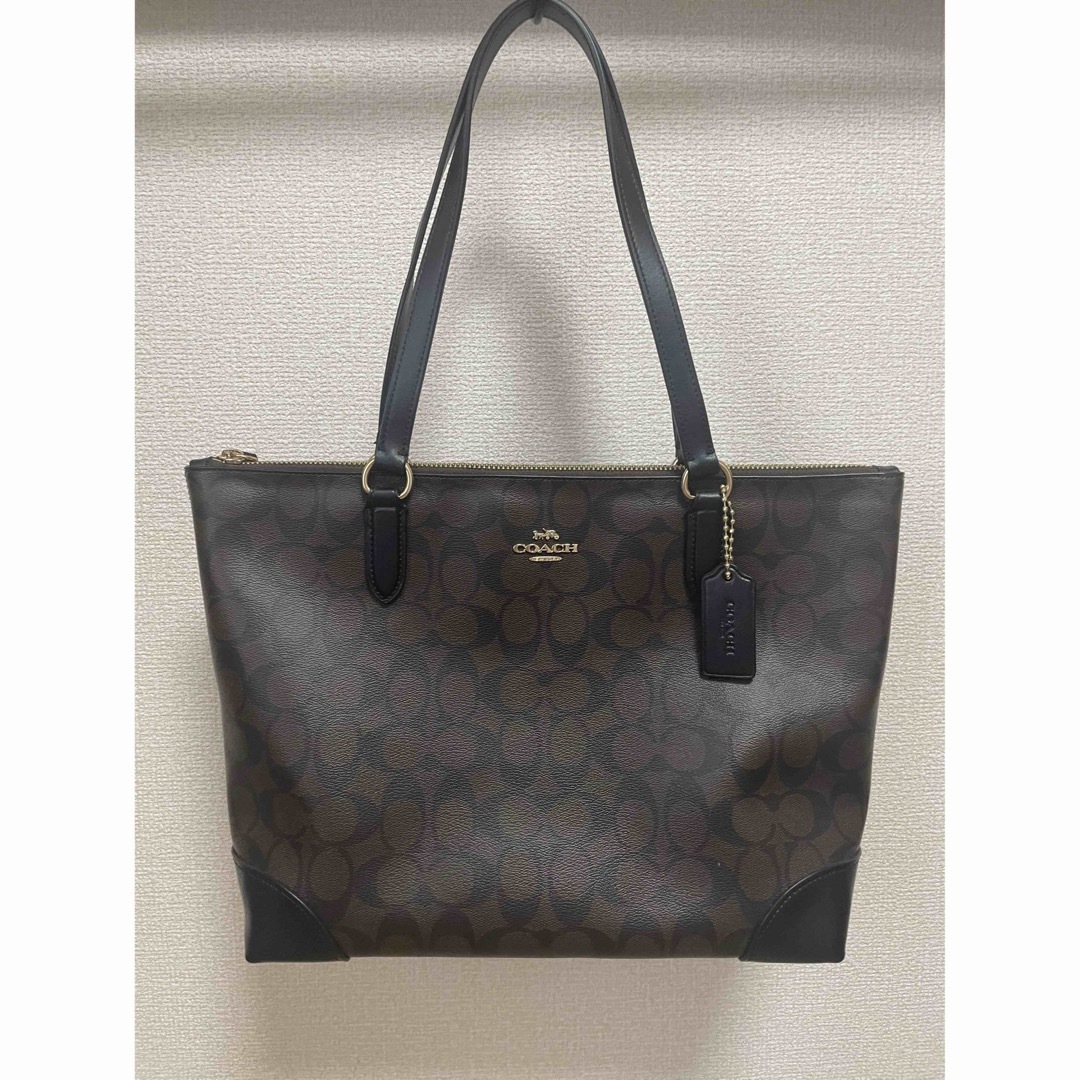 美品!コーチ COACH トートバッグ-