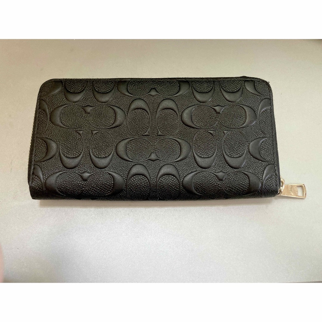 COACH - COACH 長財布の通販 by Ri☺︎'s shop|コーチならラクマ ✨美品✨ COACH コーチ 札入れ 長財布 パンチング オールレザー ブラック