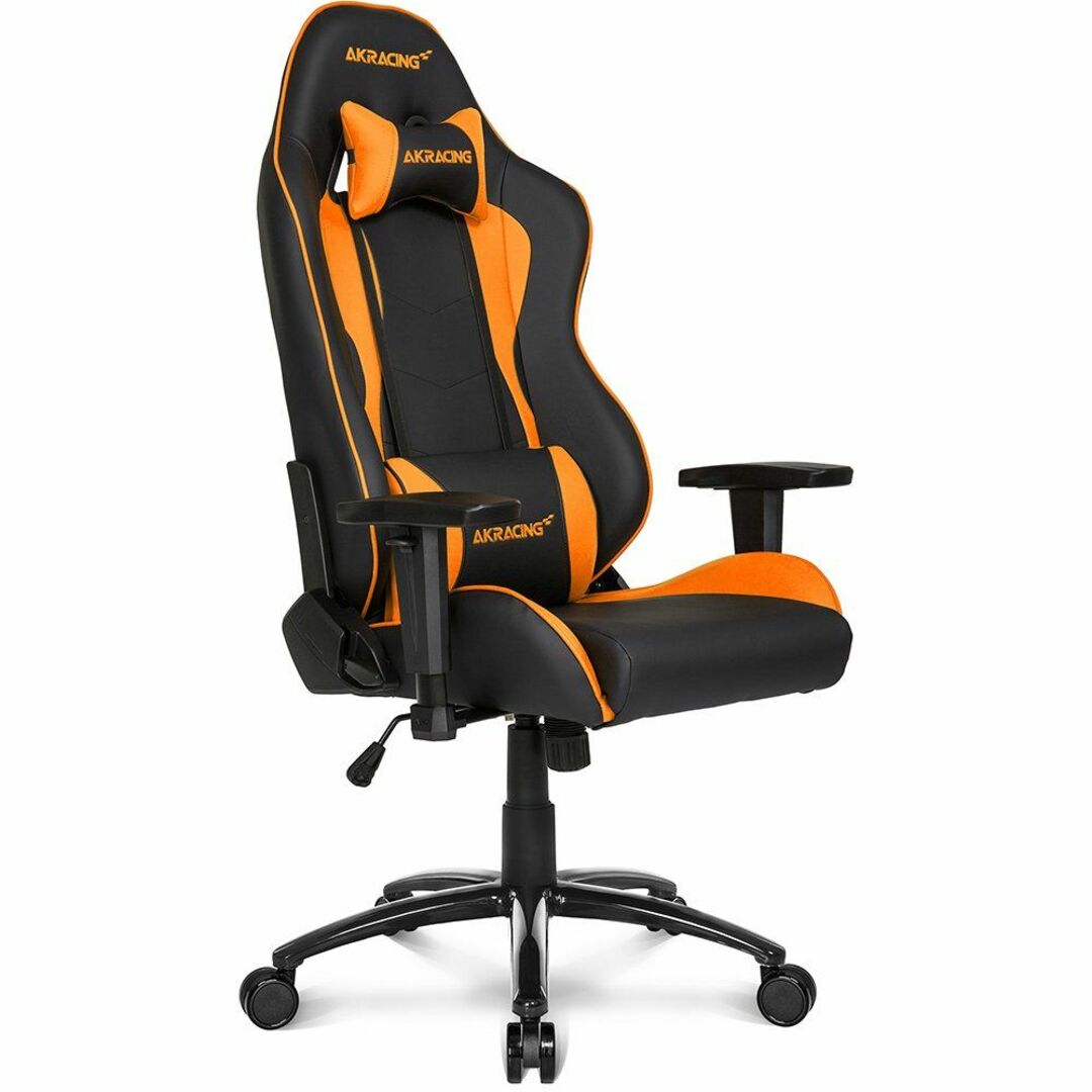 【色: ORANGE】AKRacing ゲーミングチェア デスクチェア オレンジ インテリア/住まい/日用品のオフィス家具(その他)の商品写真