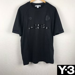 ワイスリー/Y3/アディダス/M/tシャツ/半袖/黒/ブラック/ワンポイント