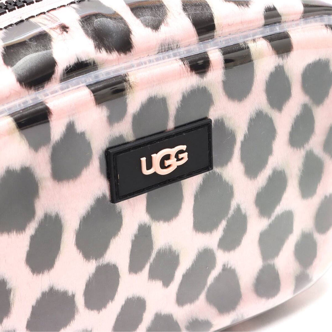 UGG JANEYII CLEAR PINK SCALLOP CHEETAH