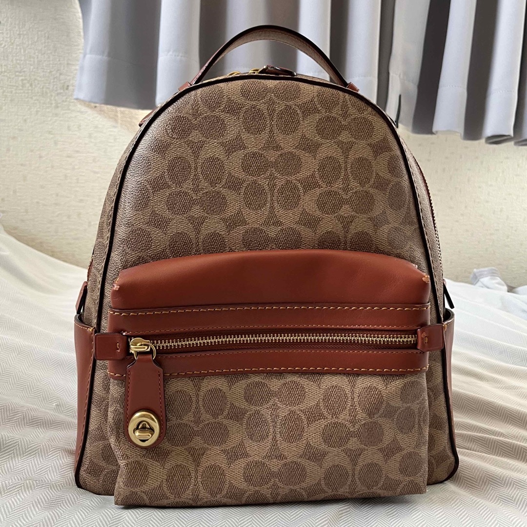 確実正規品 32754 COACH リュック シグネチャー