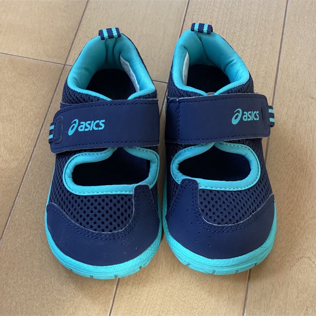 asics(アシックス)のアシックス　サンダル　14cm asics ベビー　キッズ キッズ/ベビー/マタニティのベビー靴/シューズ(~14cm)(サンダル)の商品写真