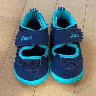 アシックス(asics)のアシックス　サンダル　14cm asics ベビー　キッズ(サンダル)