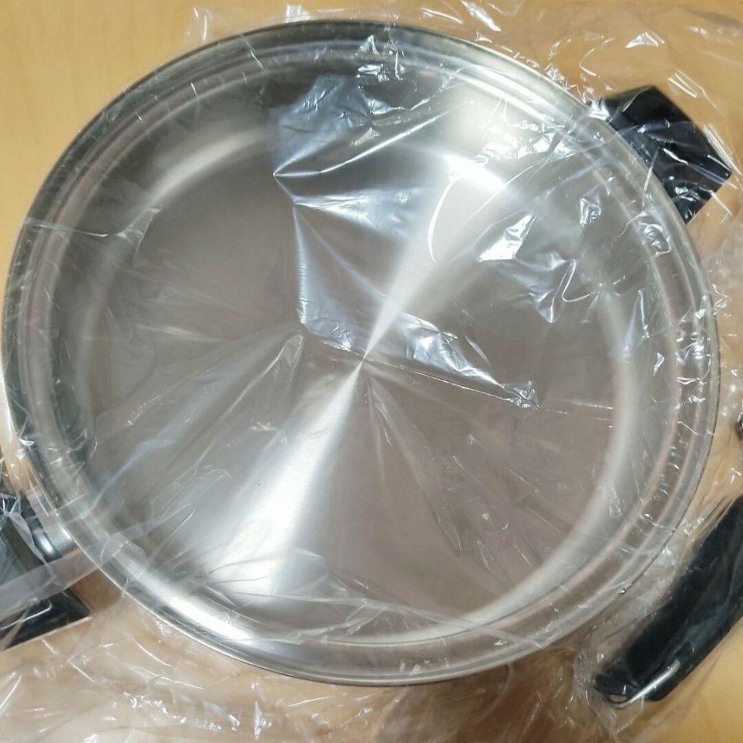 本物 激安 新品未使用 ロイヤルクイーン 大フライパン IH対応 調理道具