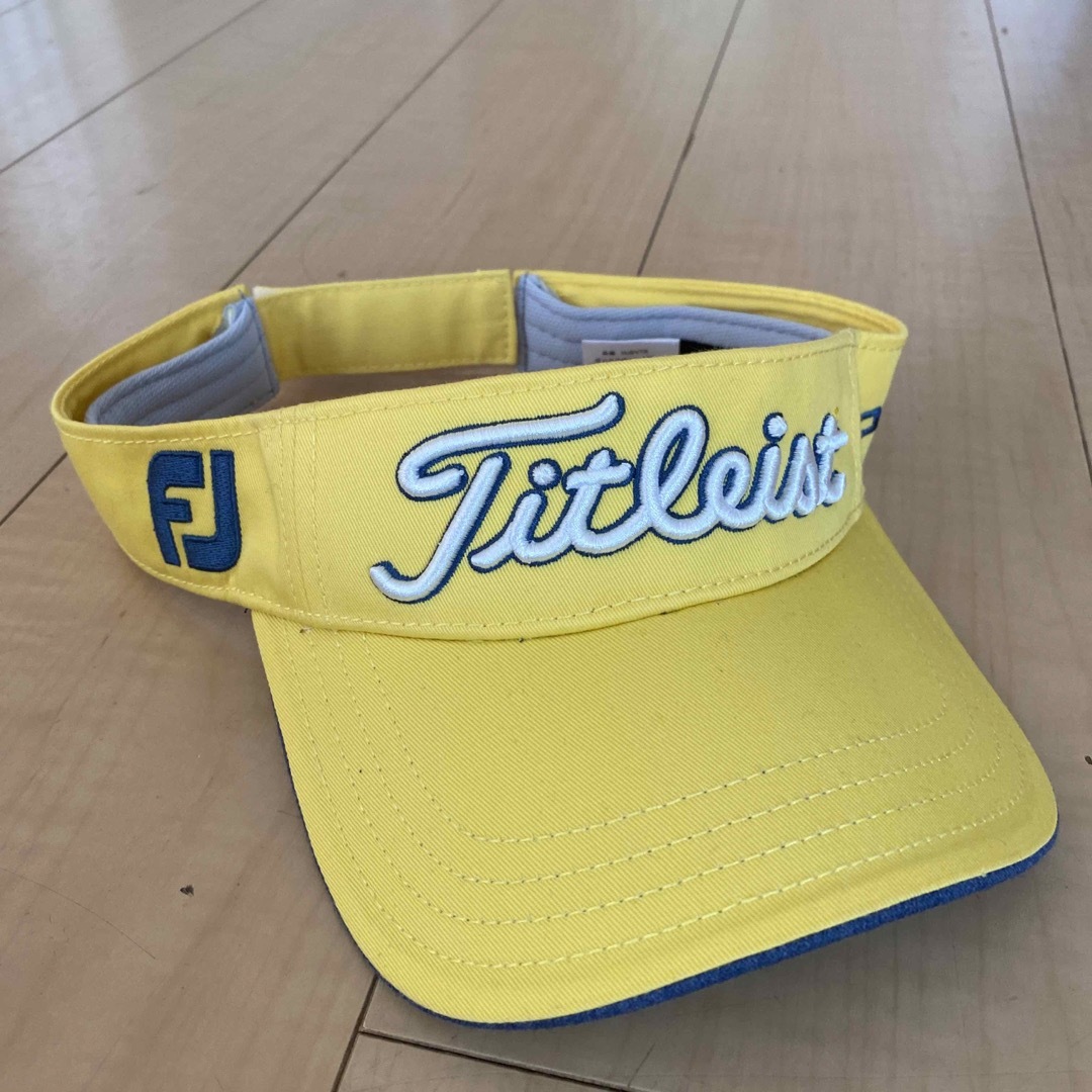 Titleist(タイトリスト)のTITLEIST タイトリスト ゴルフ サンバイザー  フットジョイ メンズの帽子(サンバイザー)の商品写真