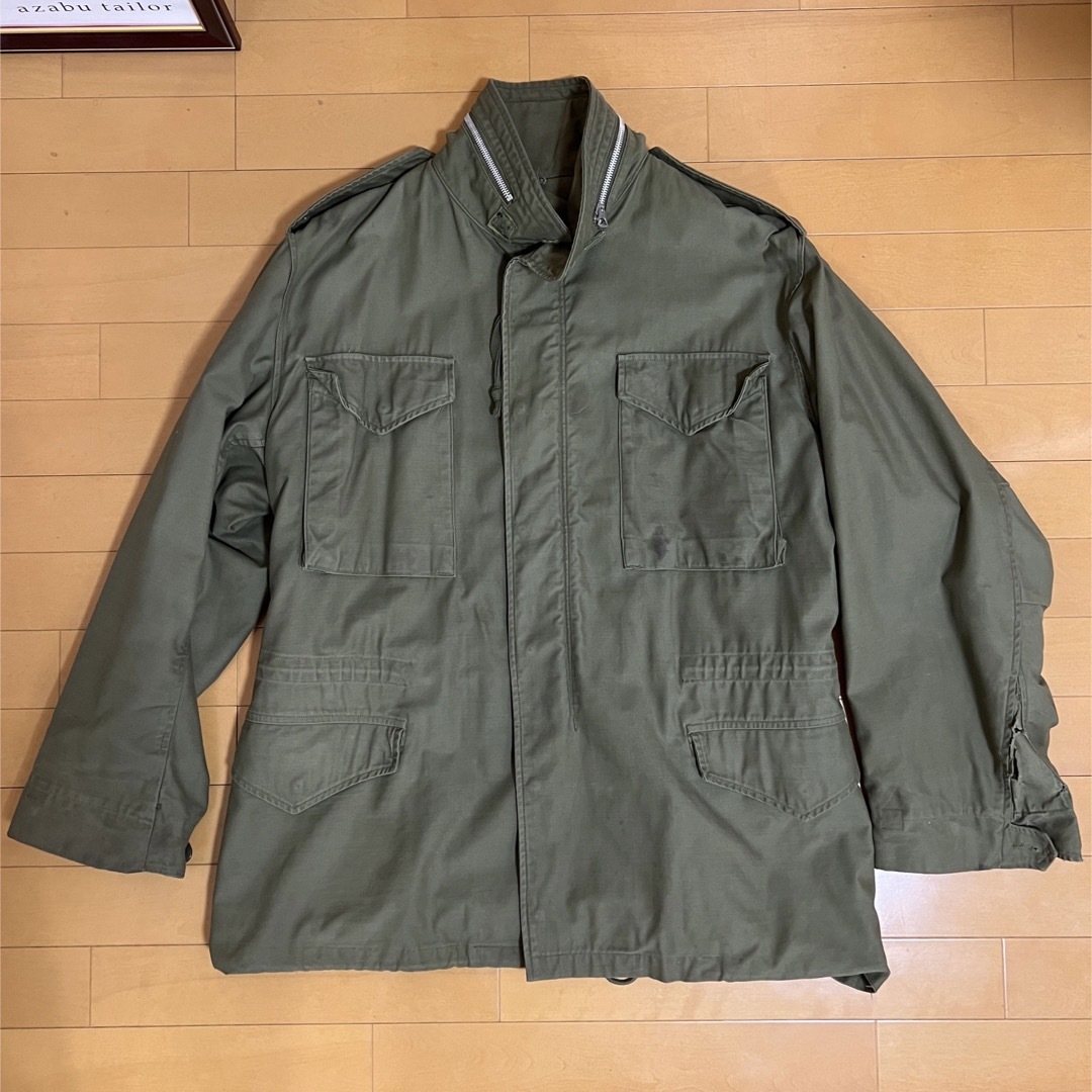 メンズM-65 field jacket フィールドジャケット 2nd米軍実物 前期型