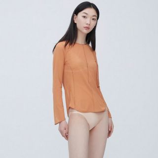 ユニクロ シースルー カットソー(レディース/長袖)の通販 33点