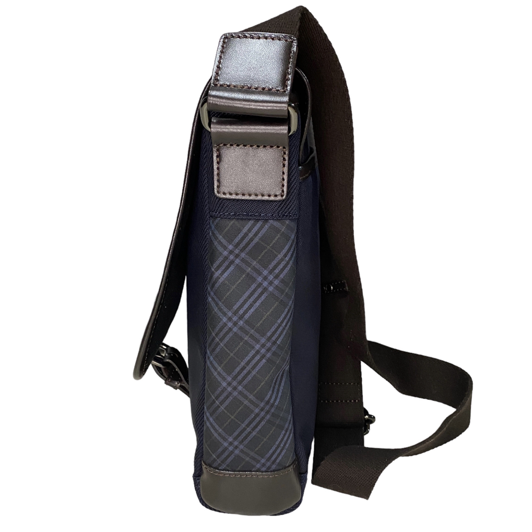 【美品】Burberry ブラックレーベル ショルダーバック ノヴァチェック